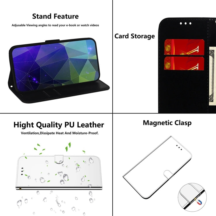 Imitated Mirror Surface Horizontal Flip Leather Case with Holder & Card Slots & Wallet & Lanyard, Series 5