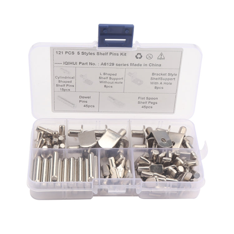 121 PCS Stationery / Clothes Cabinet Fixing Rack Pin Set