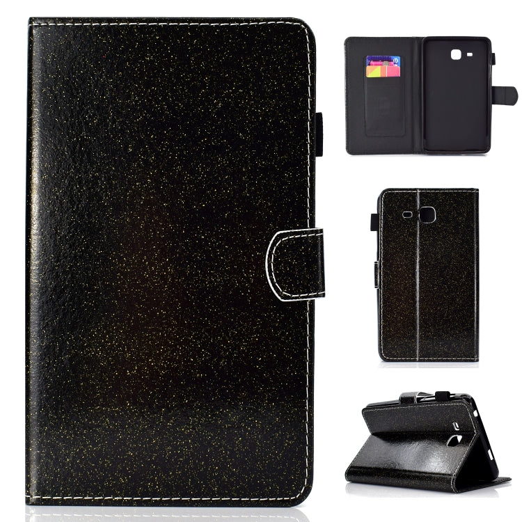 Varnish Glitter Powder Horizontal Flip Leather Case with Holder & Card Slot, Series 1