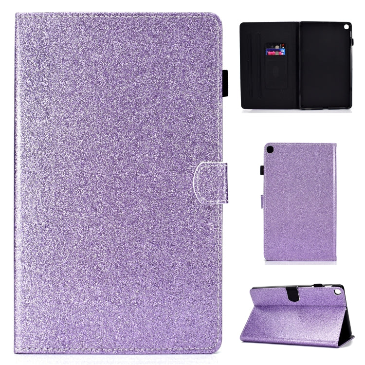 Varnish Glitter Powder Horizontal Flip Leather Case with Holder & Card Slot, Series 1