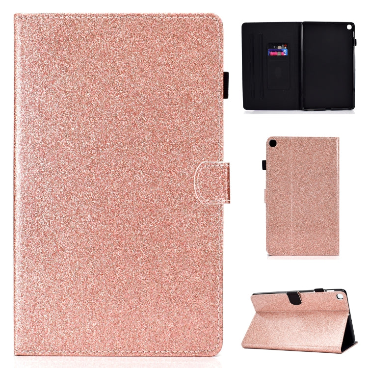 Varnish Glitter Powder Horizontal Flip Leather Case with Holder & Card Slot, Series 1