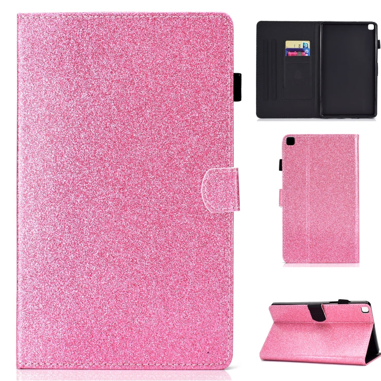 Varnish Glitter Powder Horizontal Flip Leather Case with Holder & Card Slot, Series 2