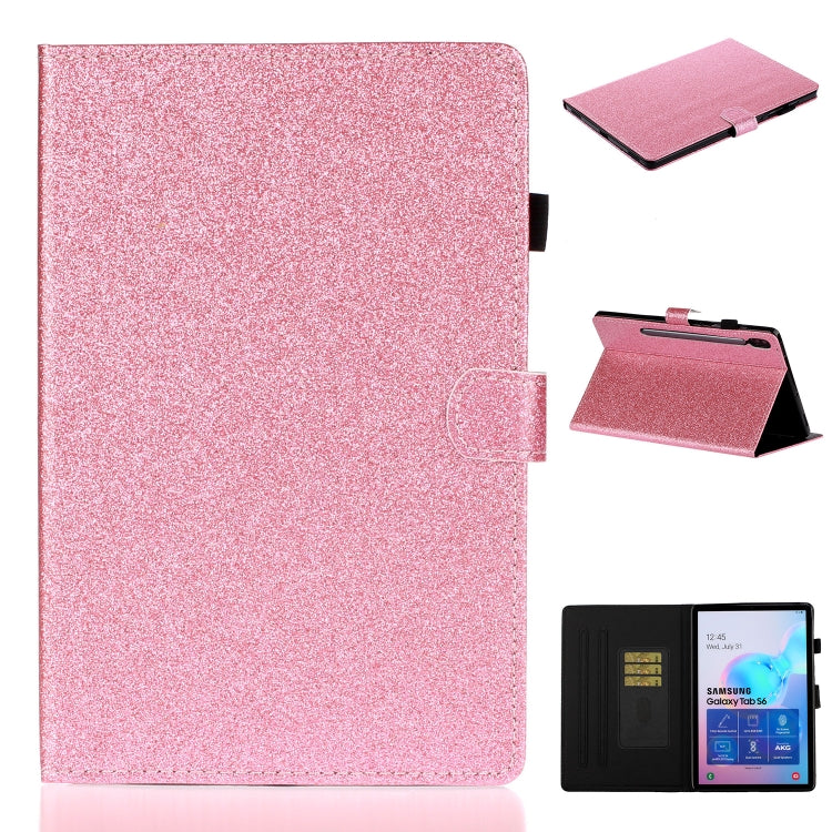 Varnish Glitter Powder Horizontal Flip Leather Case with Holder & Card Slot, Series 1