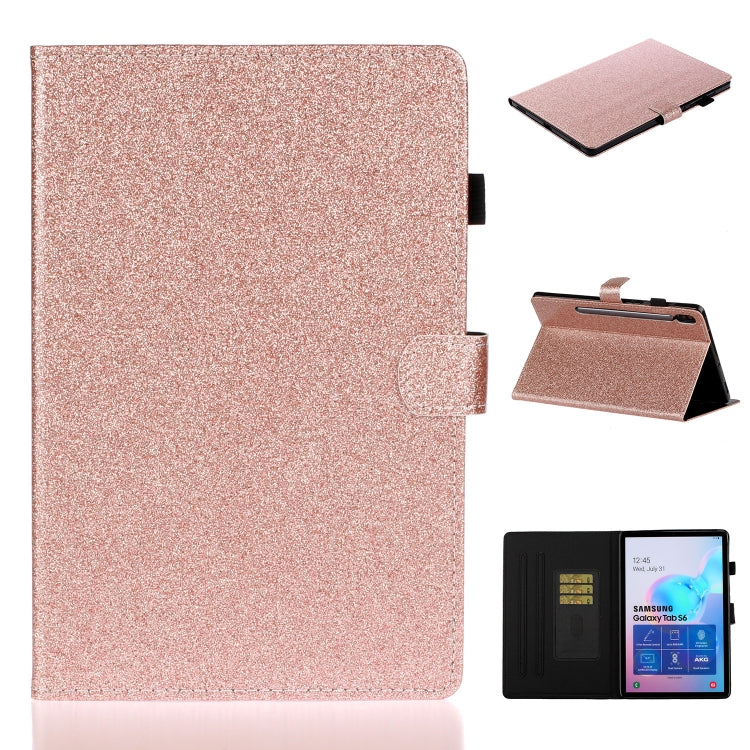 Varnish Glitter Powder Horizontal Flip Leather Case with Holder & Card Slot, Series 1