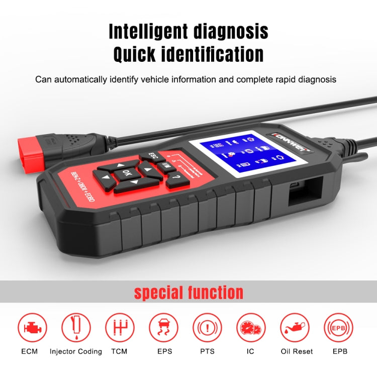 KONNWEI KW460 Car 2.8 inch 12V Lead-acid Battery Tester Fault Diagnosis Instrument ÎҵÄÉ̵ê