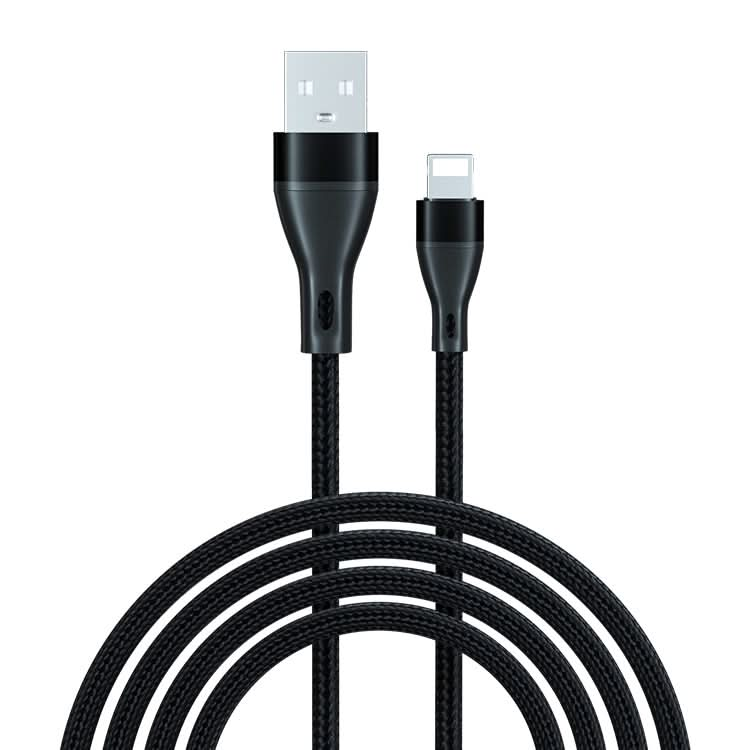 ADC-001 3A USB to 8 Pin Weave Fast Charging Data Cable