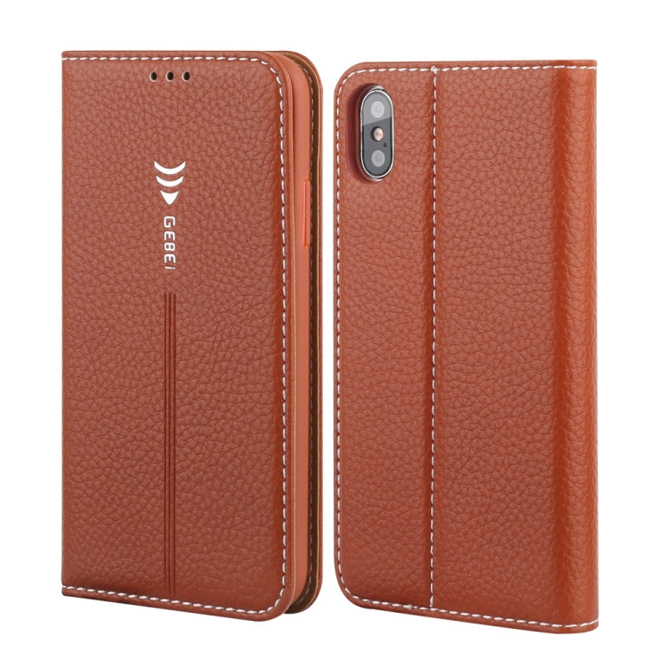 GEBEI PU+TPU Horizontal Flip Protective Case with Holder & Card Slots My Store