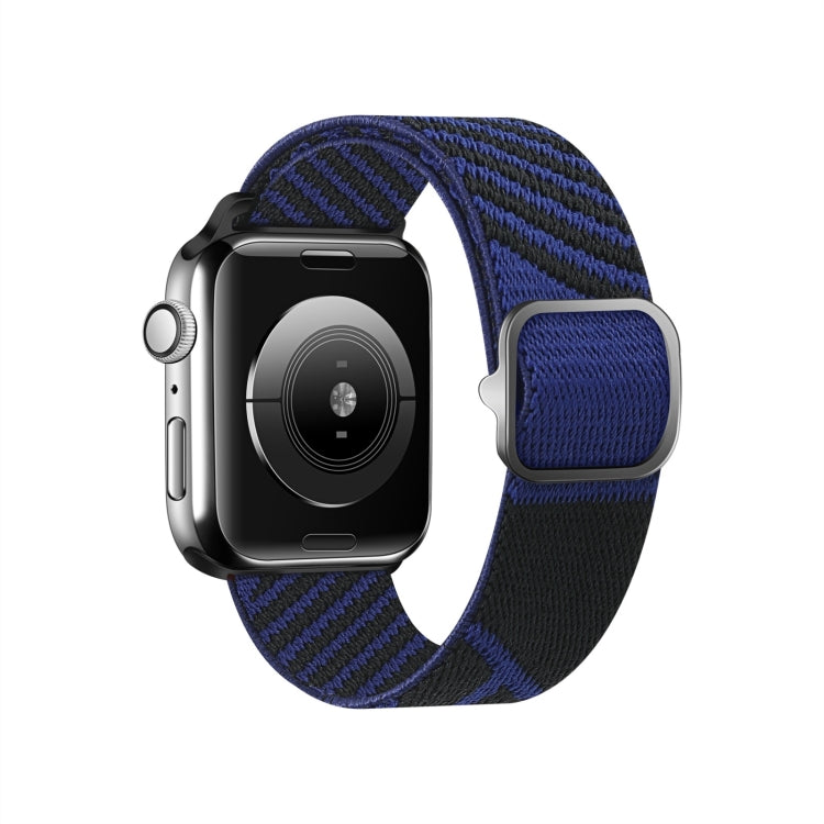 Two-color Nylon Braid Replacement Wrist Strap Watchband For Apple Watch Series