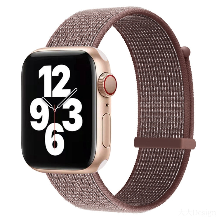 Hook and Loop Fastener Dual Section Replacement Watchband For Apple Watch Series