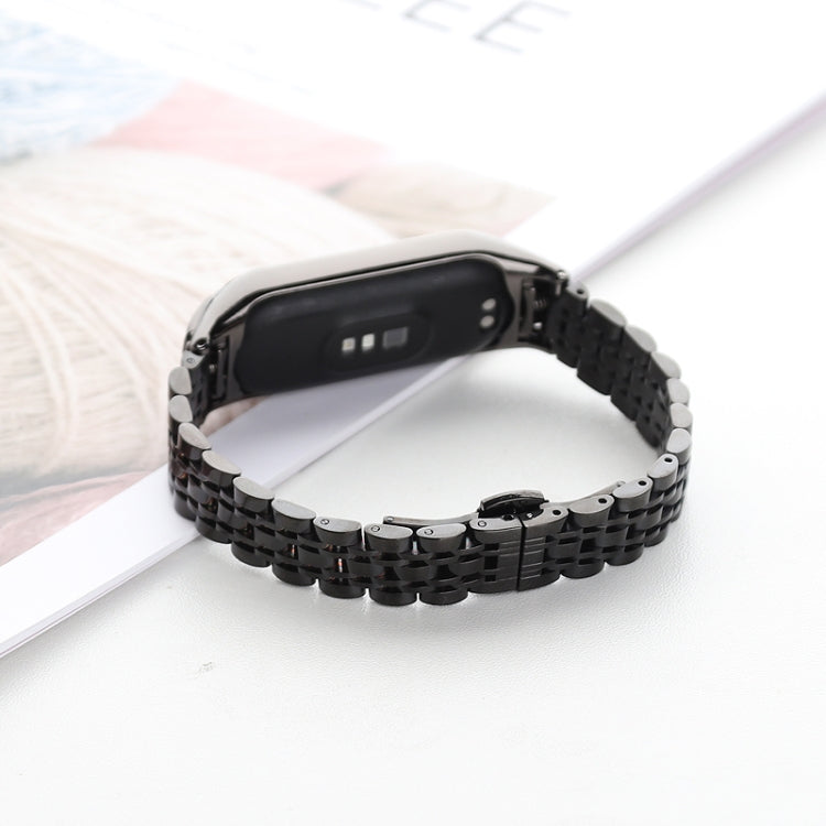 Seven-beads Stainless Steel Replacement Strap Watchband