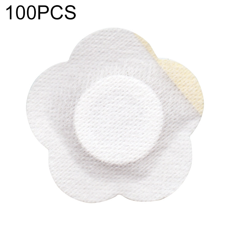 100 PCS 043 Plum Blossom-shaped Breathable Non-woven Fabric Adhesive Wound Dressing Pad