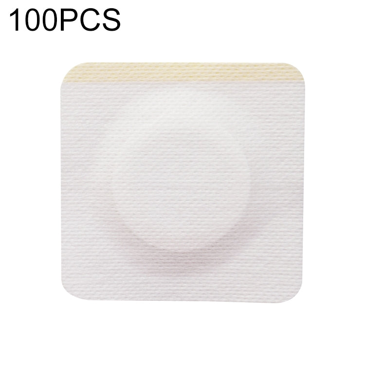 100 PCS 043 Square Breathable Non-woven Fabric Adhesive Wound Dressing Pad