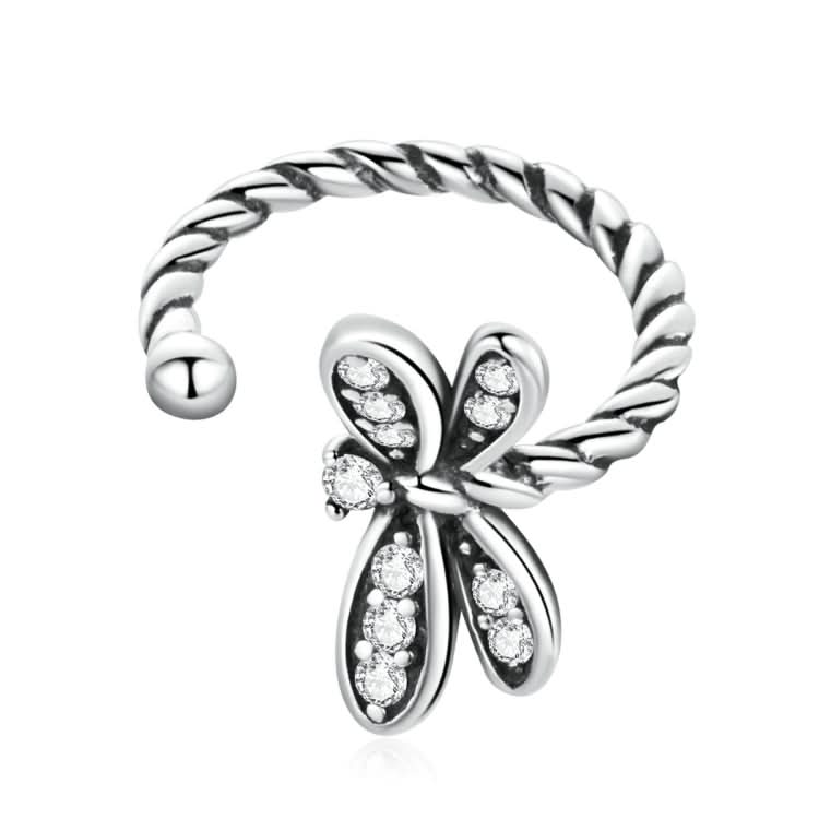 S925 Sterling Silver Exquisite Dragonfly Women Earrings Reluova