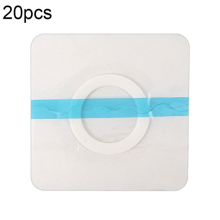 20pcs 041 Multifunctional Invisible Stickers PU Film Three-volt Stickers