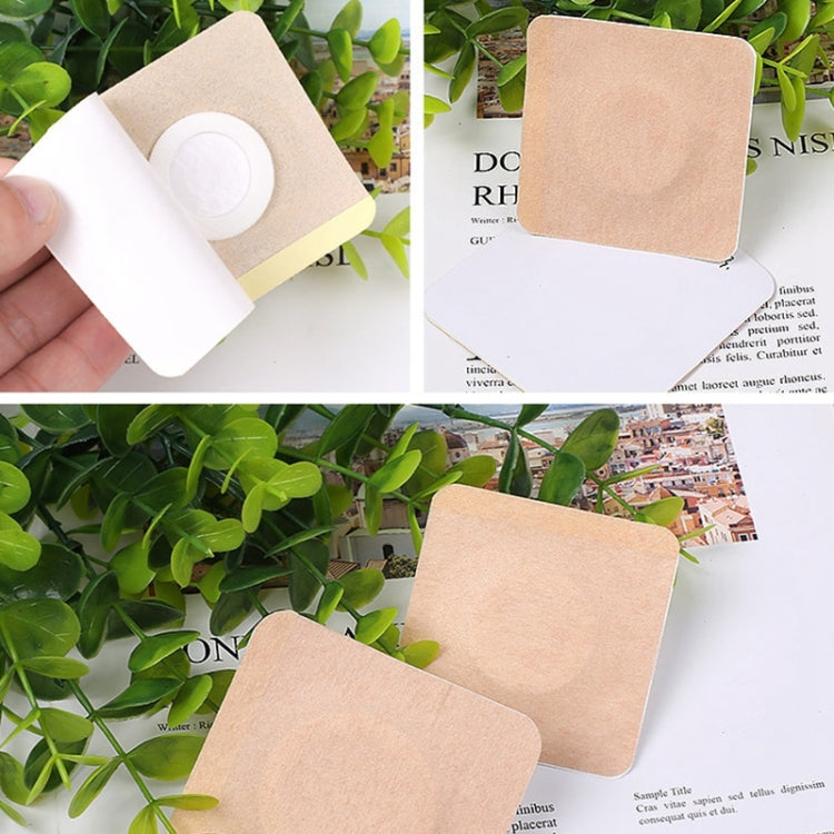 100 PCS 042 Spunlace Non-woven Stickers Anti-osmosis Three-volt Belly Button Plaster