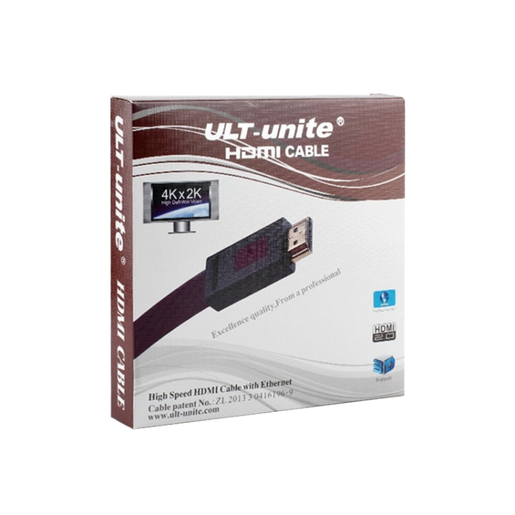 ULT-unite 4K Ultra HD Gold-plated HDMI to HDMI Flat Cable