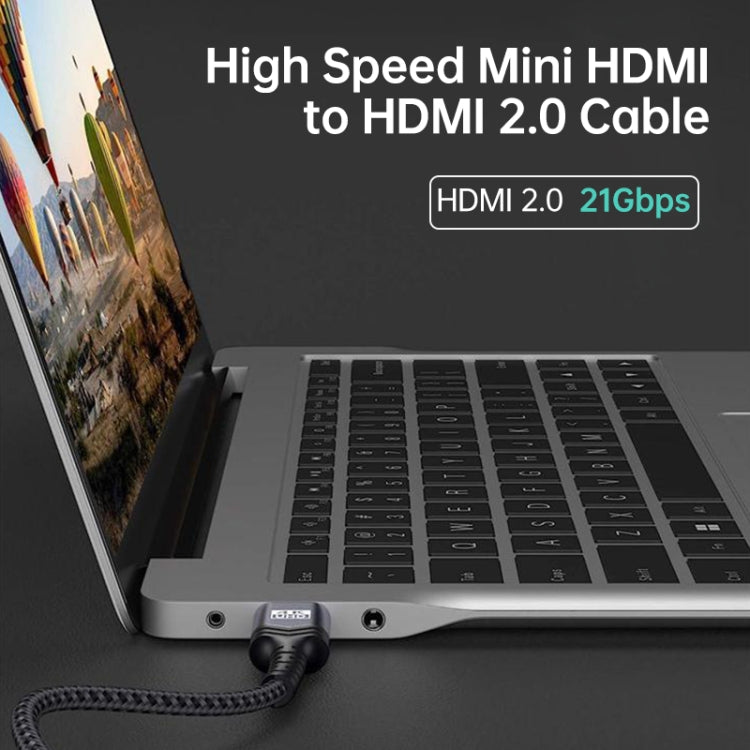 HDMI 2.0 Male to HDMI 2.0 Male 4K Ultra-HD Braided Adapter Cable My Store