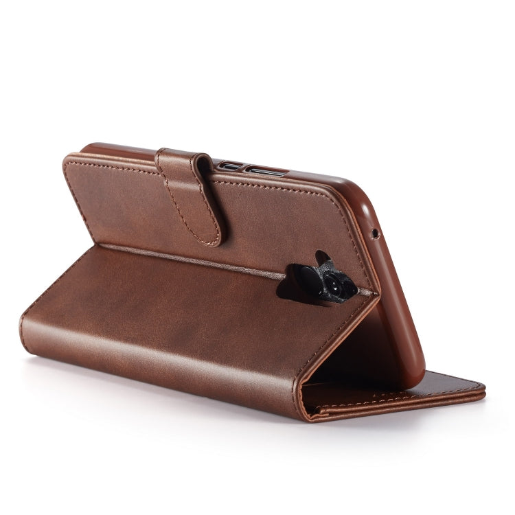 LC.IMEEKE Calf Texture Horizontal Flip Leather Case, with Holder & Card Slots & Wallet