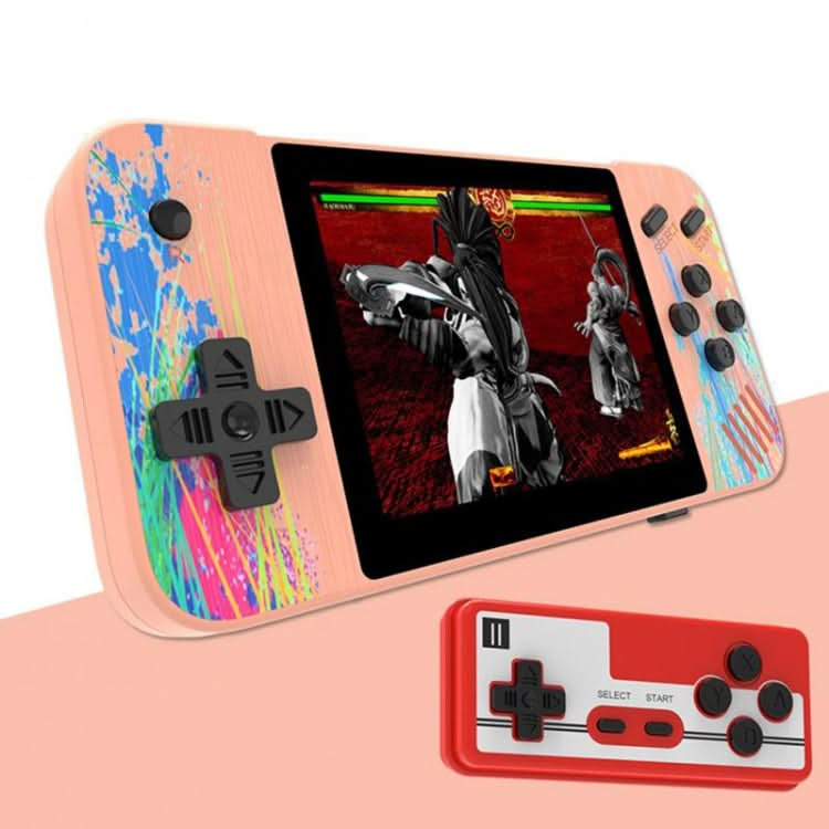 G3 Macaron 3.5 inch Screen Handheld Game Console for Dual Players Built-in 800 Games Reluova