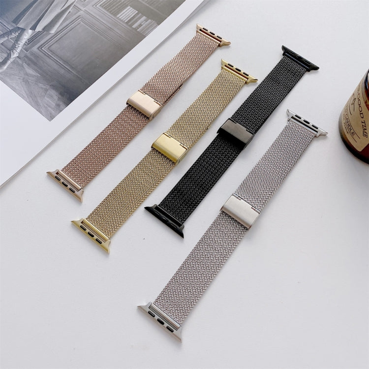 V-shaped Buckle Straight Steel Replacement Strap Watchband For Apple Watch Series