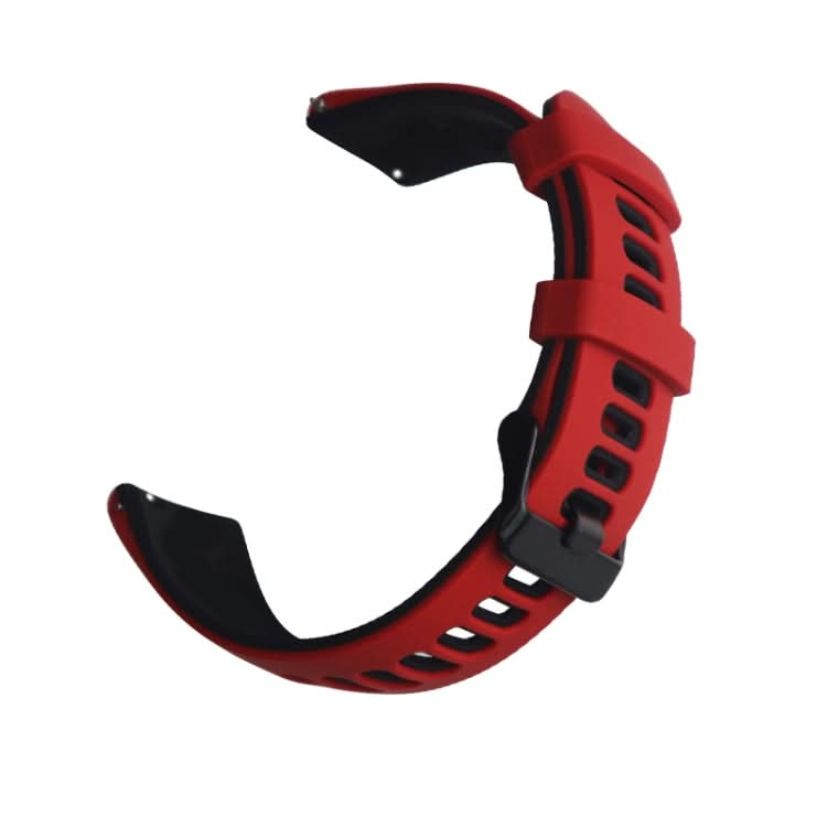 Universal Double Color Silicone Replacement Strap Watchband