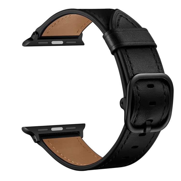 Leather Replacement Strap Watchband For Apple Watch Series