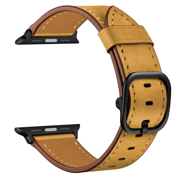 Leather Replacement Strap Watchband For Apple Watch Series