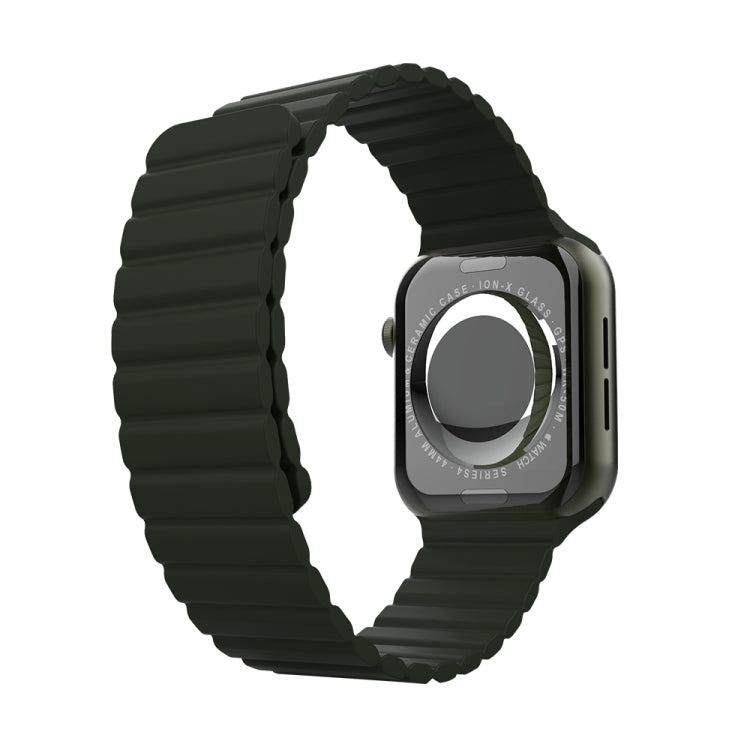 Integrated Silicone Replacement Strap Watchband For Apple Watch Series