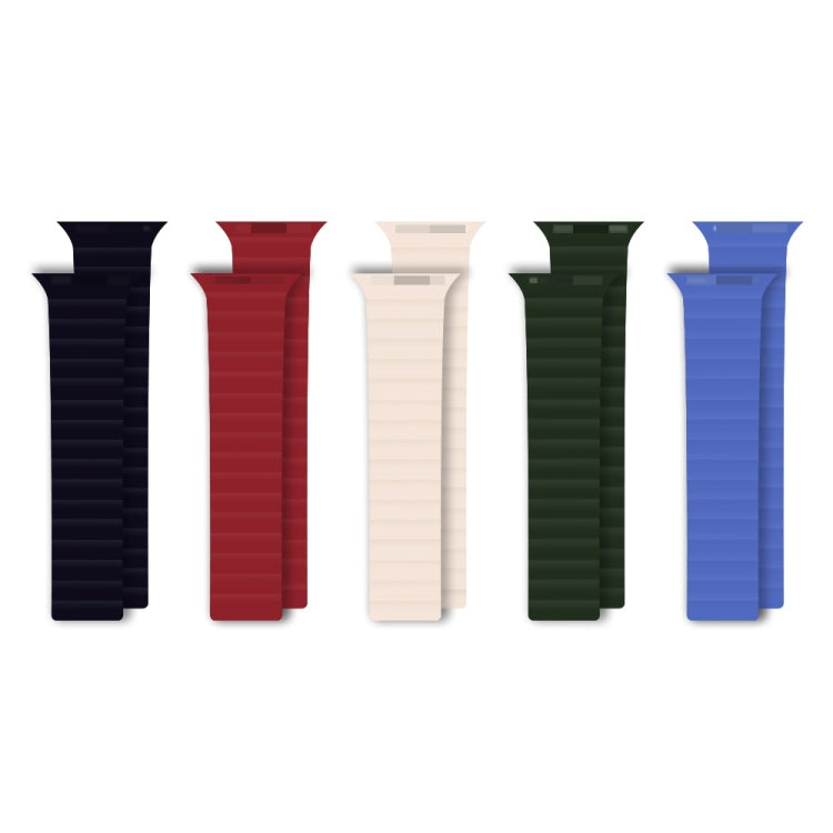 Integrated Silicone Replacement Strap Watchband For Apple Watch Series