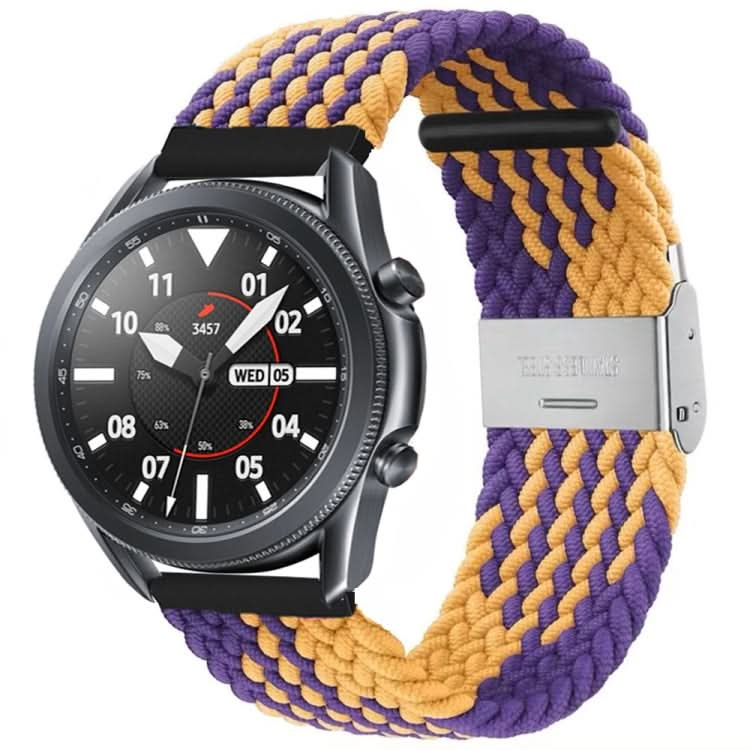 22mm Universal Nylon Braided Metal Buckle Strap-Reluova