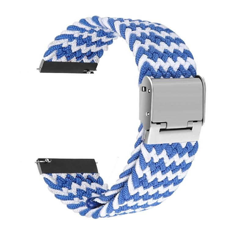 22mm Universal Nylon Braided Metal Buckle Strap-Reluova