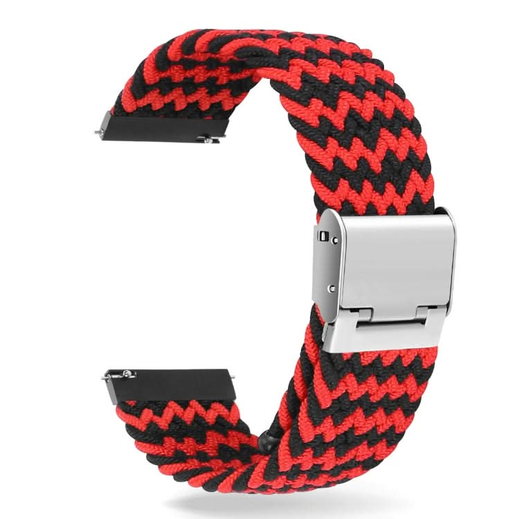 22mm Universal Nylon Braided Metal Buckle Strap-Reluova