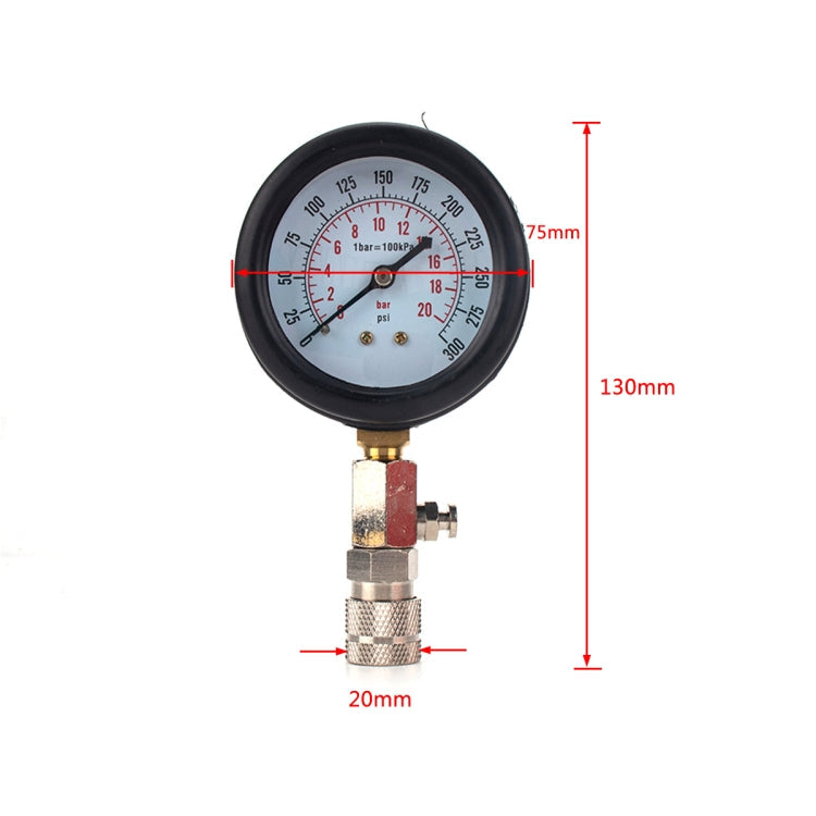 Car / Motorcycle Multifunctional Cylinder Pressure Gauge Cylinder Pressure Testing Tool