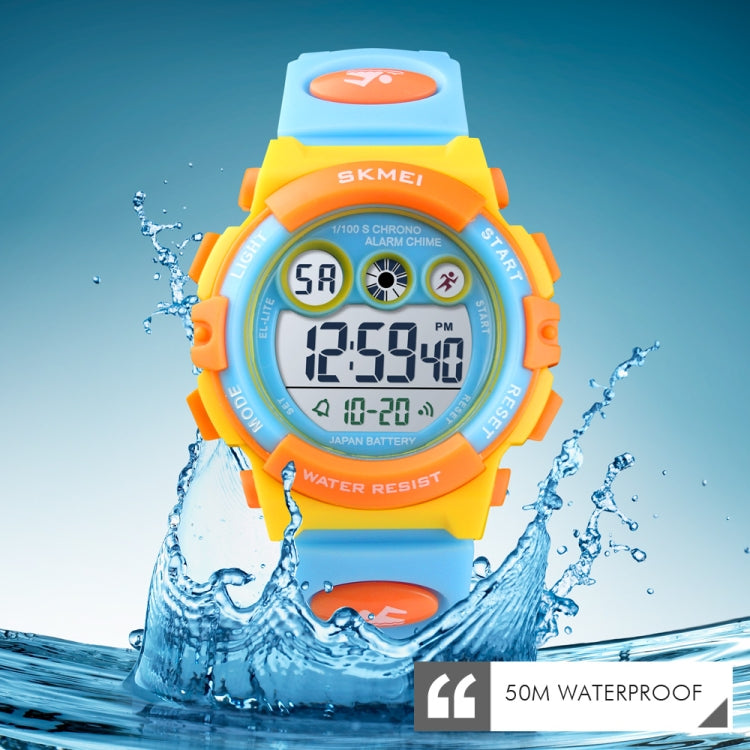 SKMEI 1451 LED Digital Stopwatch Chronograph Luminous Children Sports Electronic Watch Reluova