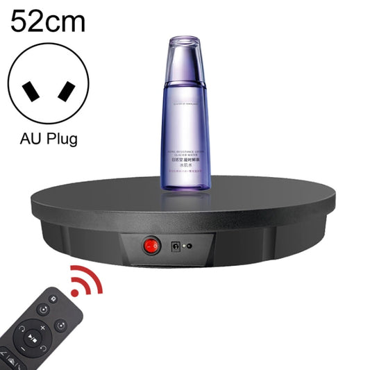 52cm Remote Control Electric Rotating Turntable Display Stand Video Shooting Props Turntable, Plug-in Power