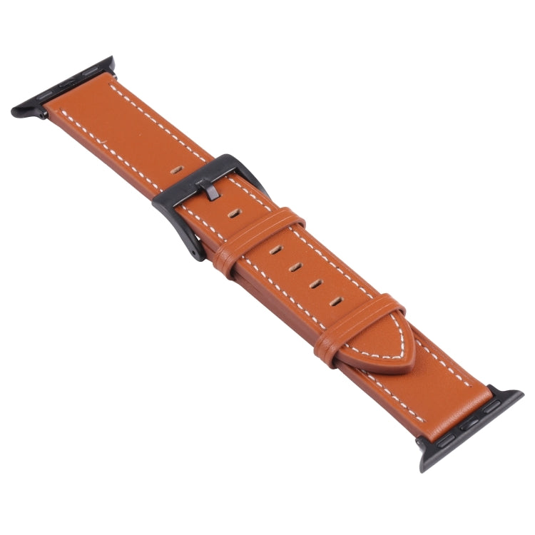 Leather Replacement Watchband For Apple Watch Series