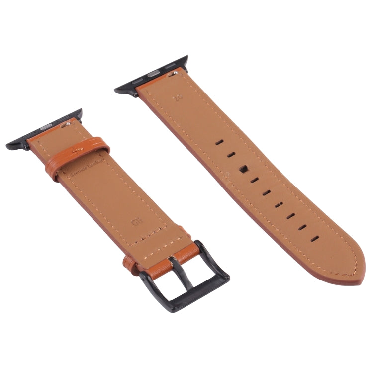 Leather Replacement Watchband For Apple Watch Series