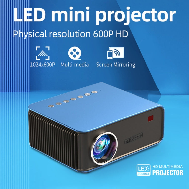 T4 Regular Version 1024x600 1200 Lumens Portable Home Theater LCD Projector Reluova