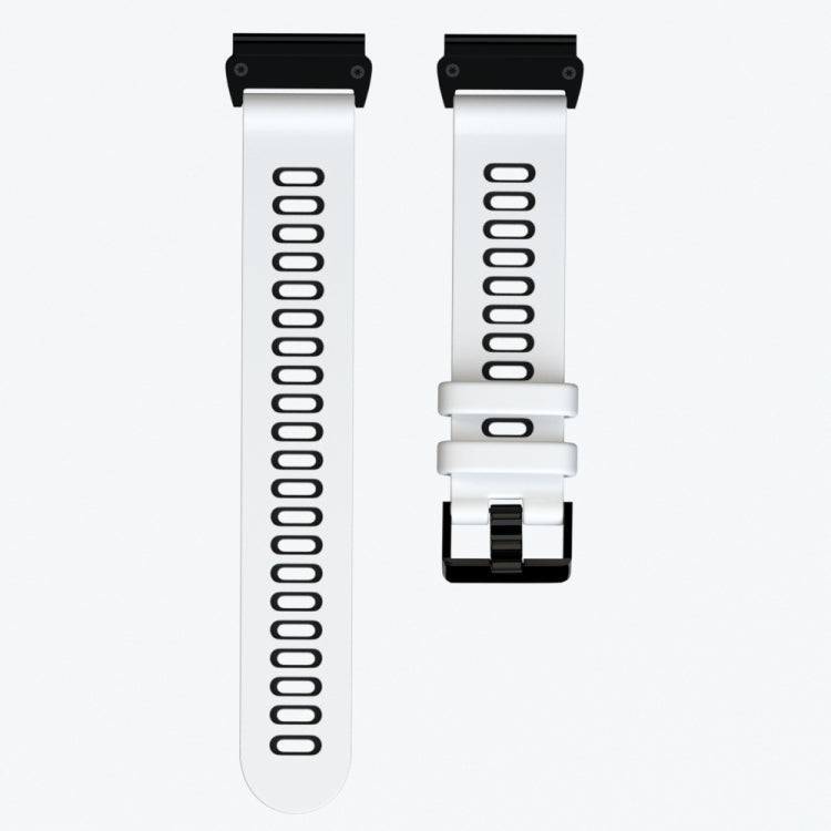 Two-color Silicone Strap Watchband