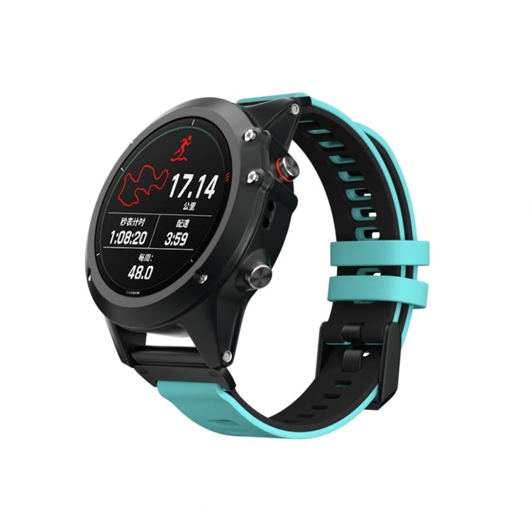 Two-color Silicone Strap Watchband