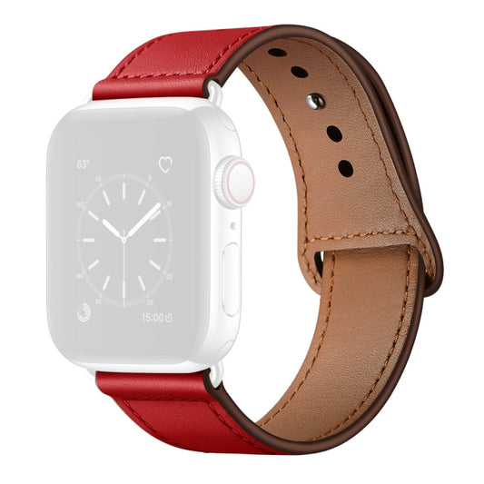 Leather Replacement Watchband For Apple Watch Series