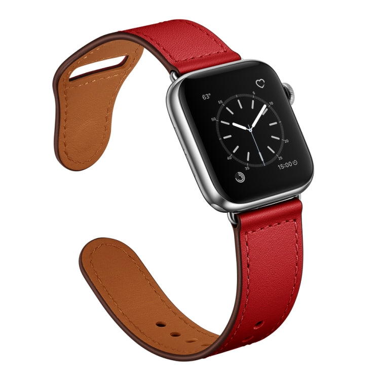 Leather Replacement Watchband For Apple Watch Series