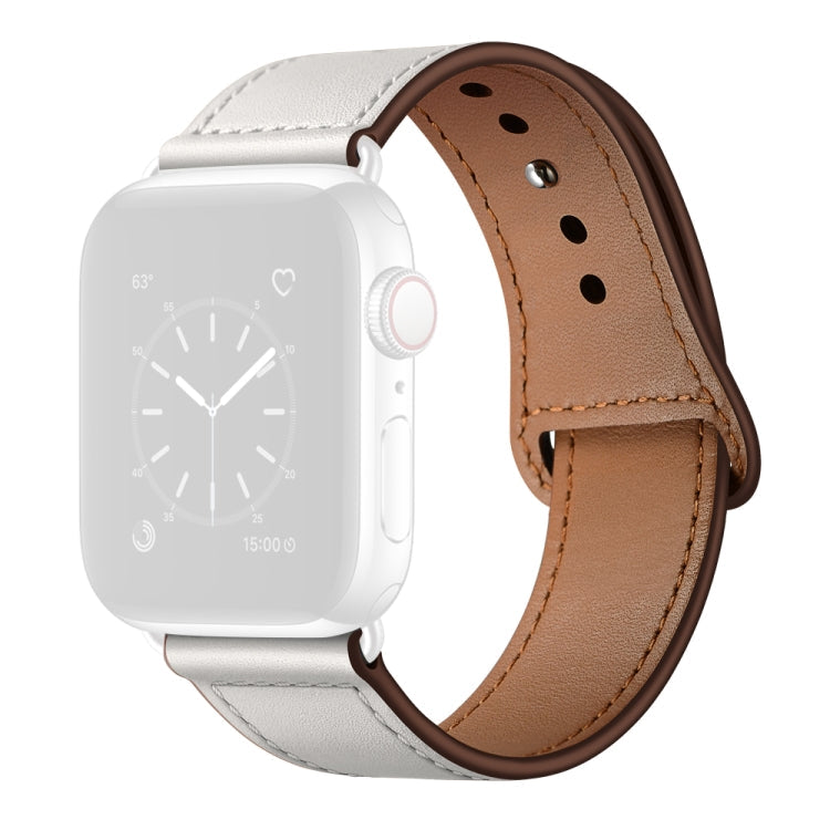 Leather Replacement Watchband For Apple Watch Series