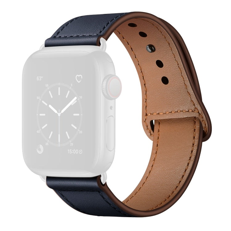 Leather Replacement Watchband For Apple Watch Series