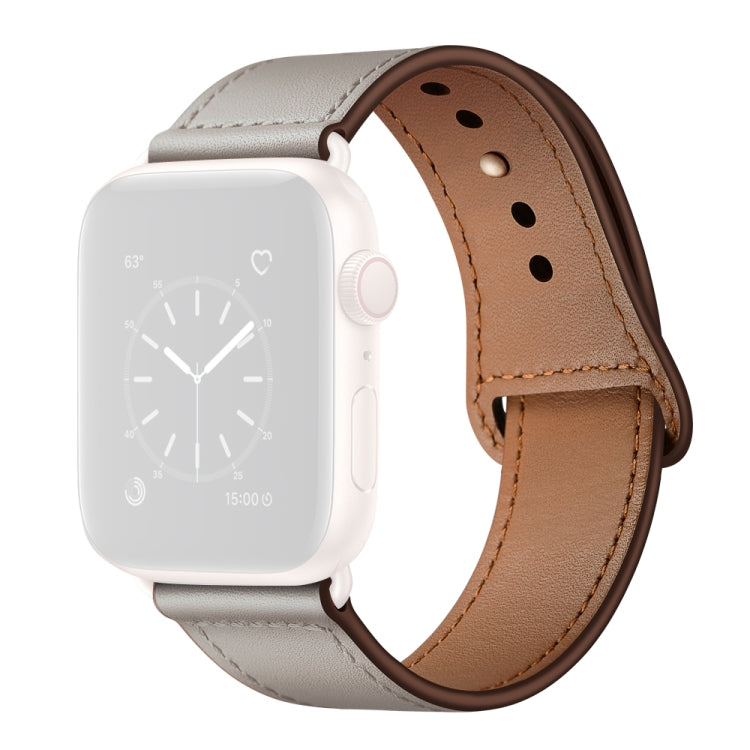 Leather Replacement Watchband For Apple Watch Series