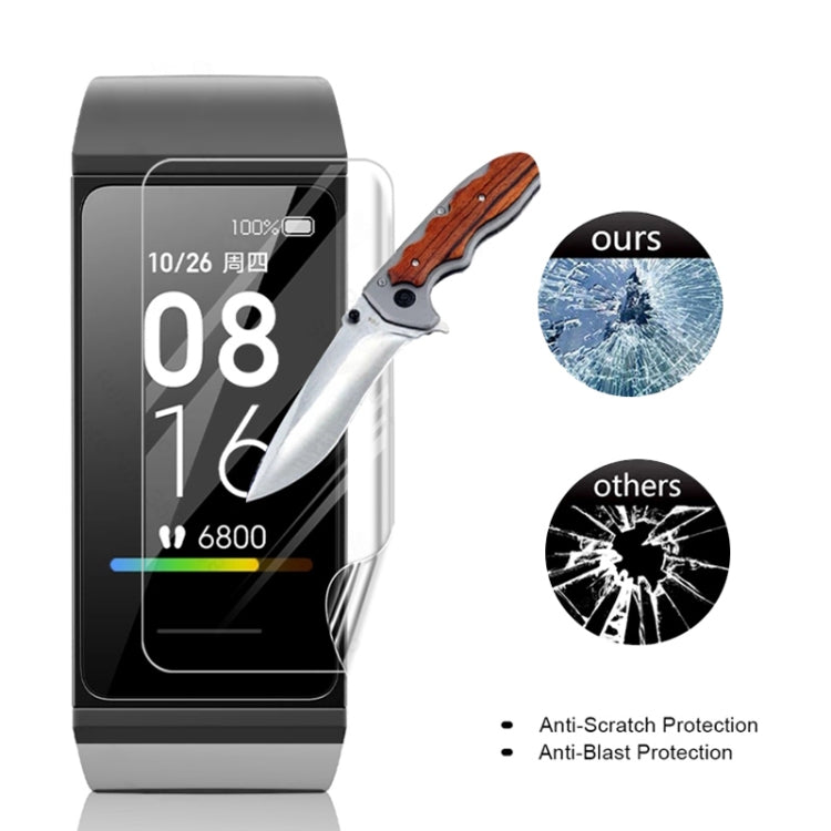 10 PCS Smart Watch Hydraulic White Protective Film