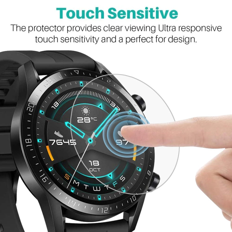 10 PCS TPU Round HD Soft Hydrogel Film Watch Screen Protector