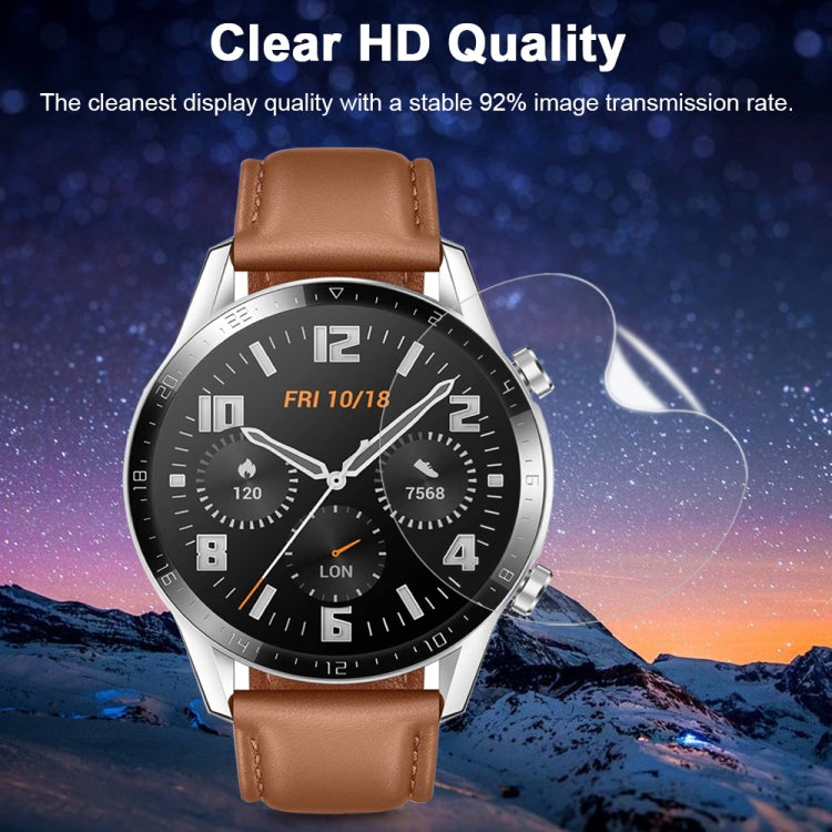 10 PCS TPU Round HD Soft Hydrogel Film Watch Screen Protector