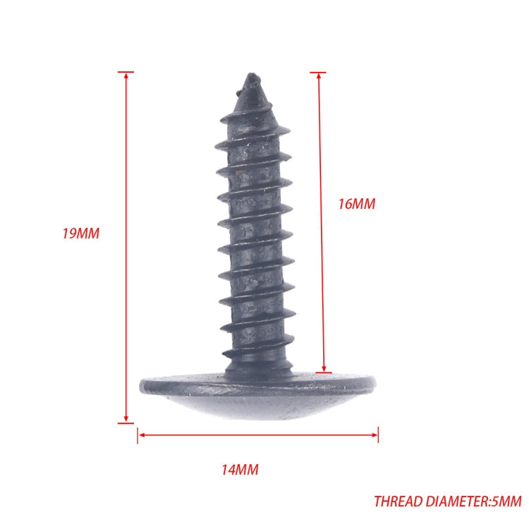 A5528 60 in 1 M5x16 Mudguard Screw with Clip Nut + Wrench N90775001 for Audi ÎҵÄÉ̵ê