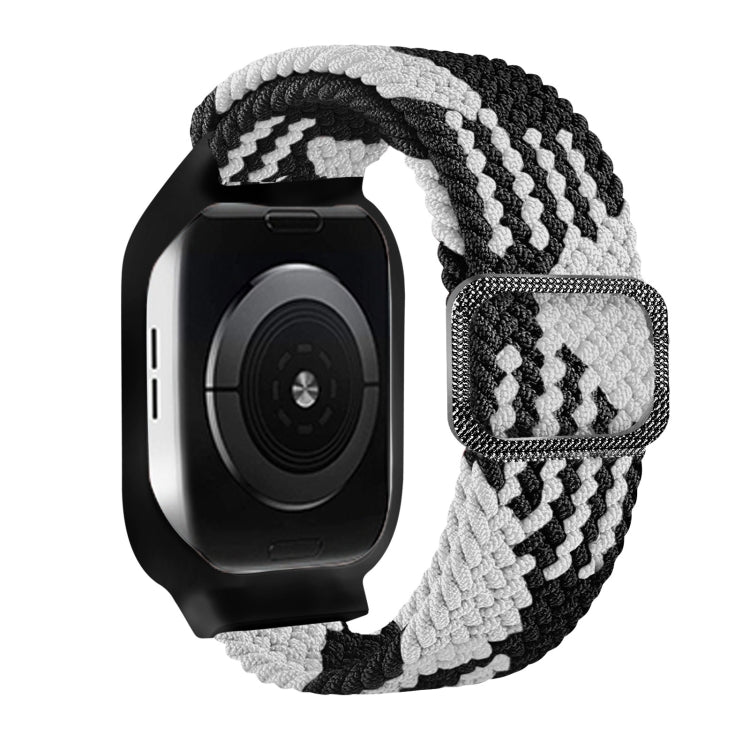 TPU Frame Buckle Braid Integrated Replacement Watchband For Apple Watch Series